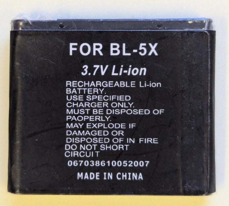 FOR NOKIA Battery BL-5X 3.7V