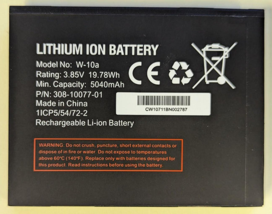 For Netgear W-10A Battery 5040MAH For Netgear NightHawk HotSpot