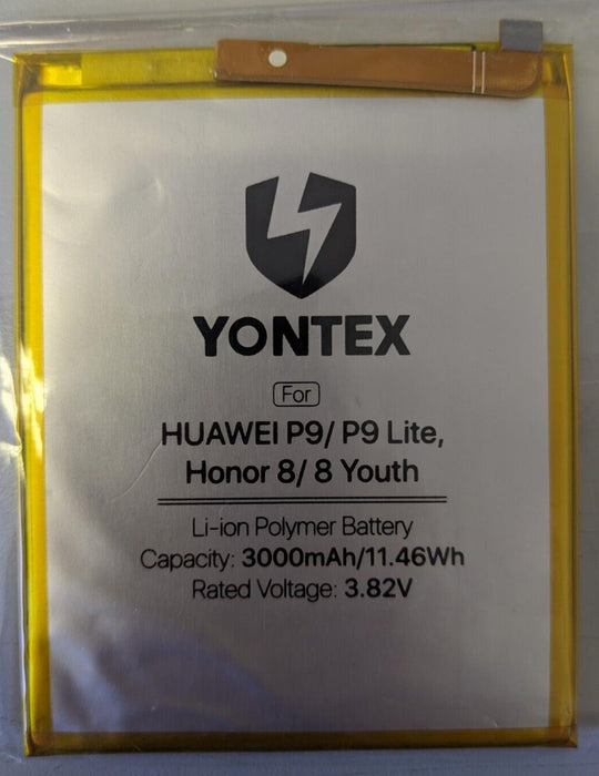 Yontex 3000mAh Li-ion Battery for Huawei P9/P9 Lite/Honor 8/8 Youth