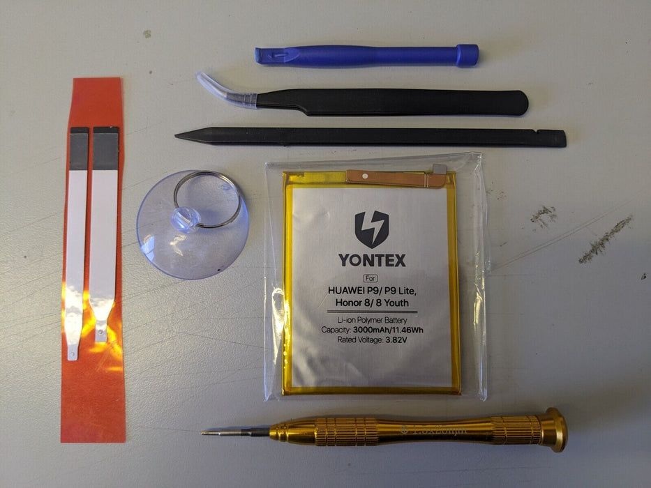 Yontex 3000mAh Li-ion Battery for Huawei P9/P9 Lite/Honor 8/8 Youth