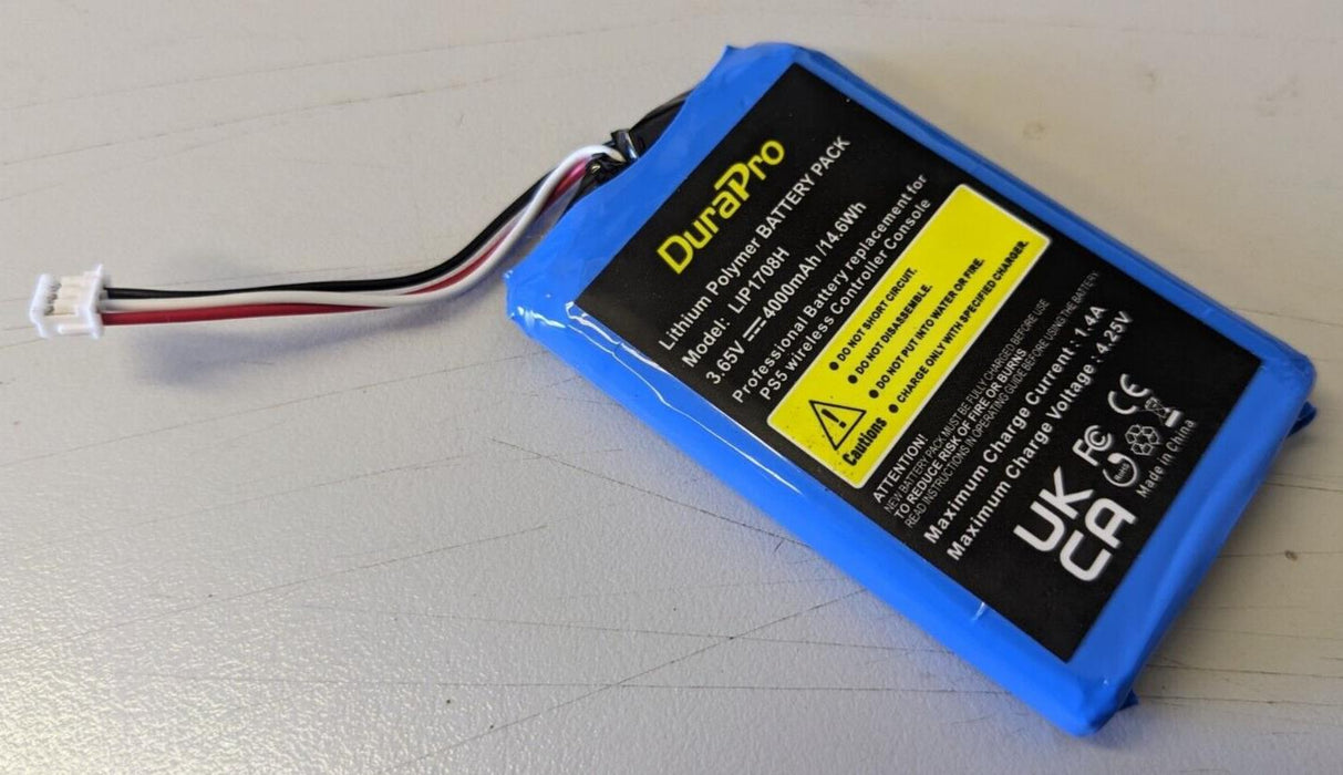 PS5 Dualsense Controller Replacement Battery LIP1708H 4000mAh 3.65V