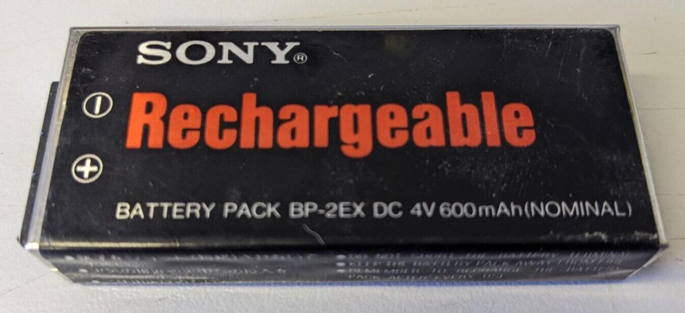 Vintage Sony BP-2EX Discman Rechargeable Battery USED