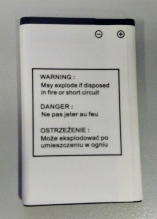 Doro Phone DBC-800D Battery 3.7V 800mAh 2.96Wh for Easy500,506,508,509,510