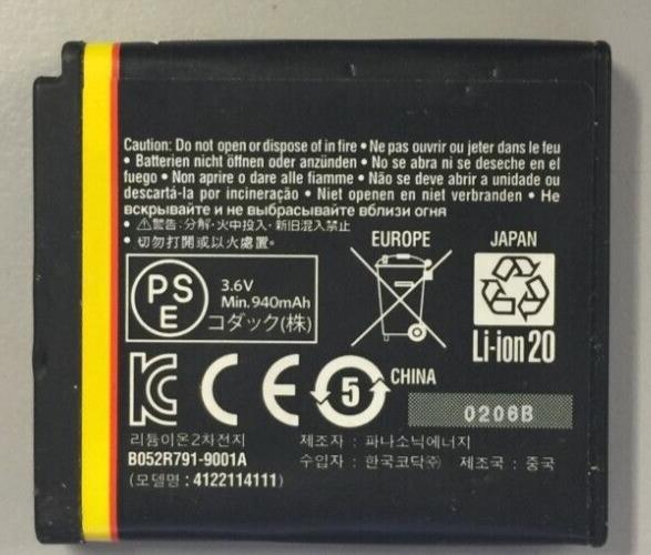 Genuine Kodak KLIC-7004 Digital Camera Battery For  ZX3 M1033 M1093 M2008 V1073
