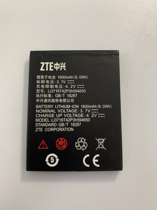 ZTE Li3716T42P3h594650 Replacement Mobile Phone Battery Genuine Original