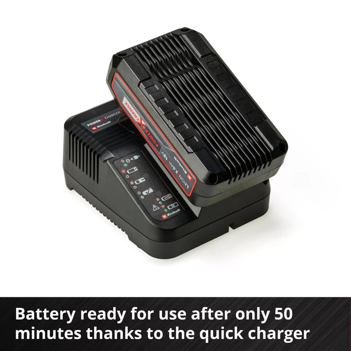 Einhell 4.0Ah Battery And Charger For All Power X-Change 18V Starter Kit 3A