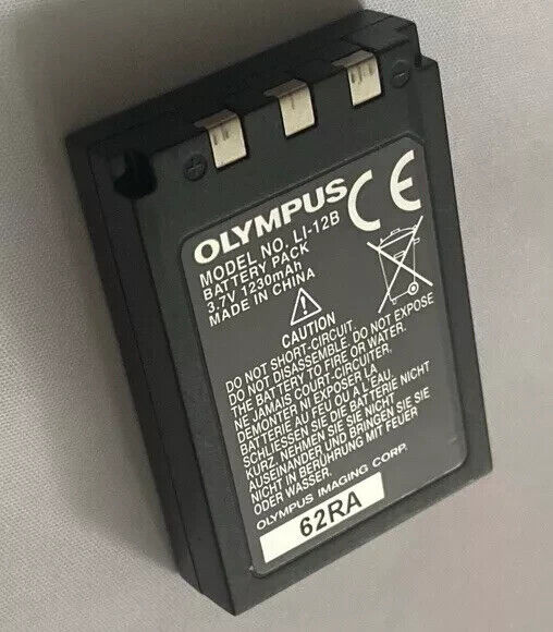 Genuine OLYMPUS LI-12B Camera Battery NEW