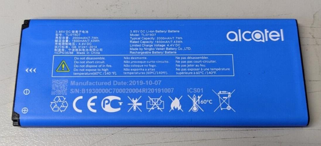 Alcatel TLi019D7 2000mAh Battery for Alcatel NEW