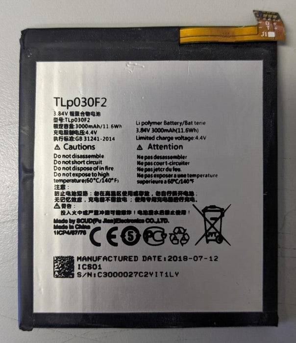 Replacement TLP030F2 300MAH Battery for Alcatel One Touch NEW