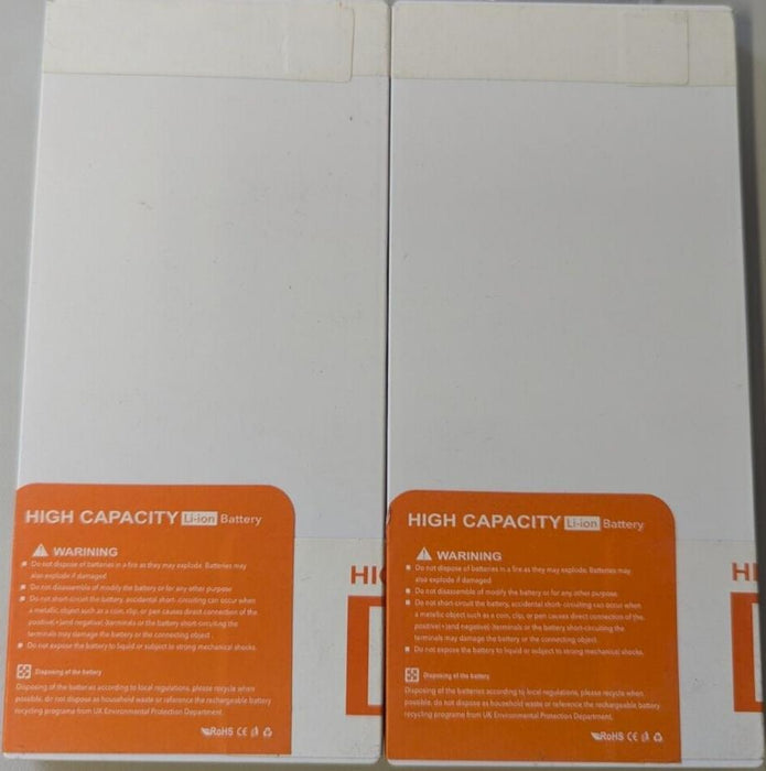 High Capacity Battery FOR iP6G x2