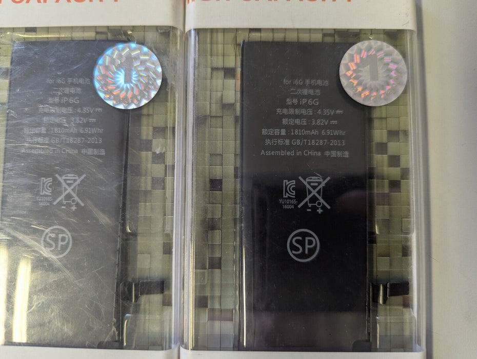 High Capacity Battery FOR iP6G x2