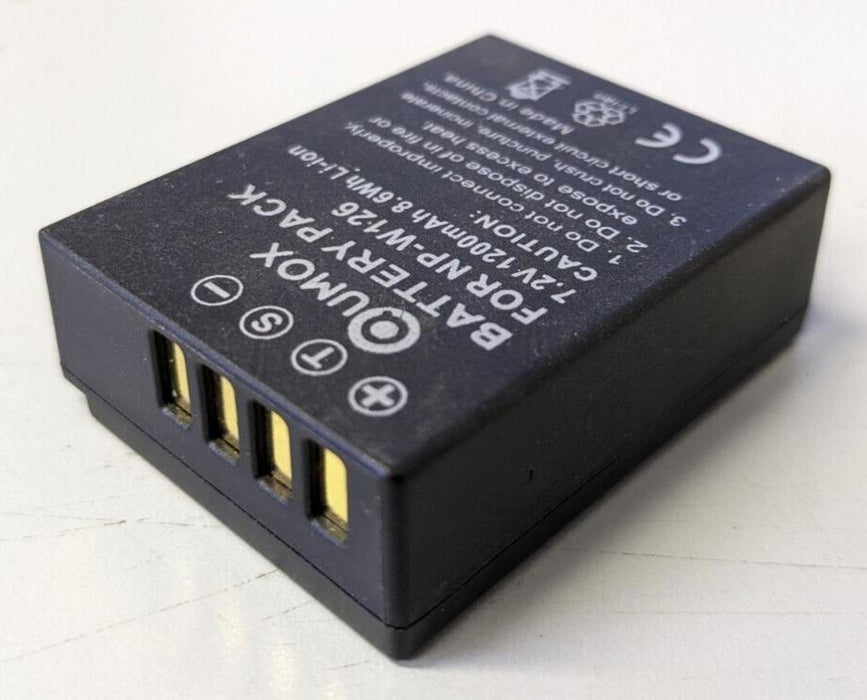 Replacement NP-W126 Battery 1200mAh for Fuji NEW