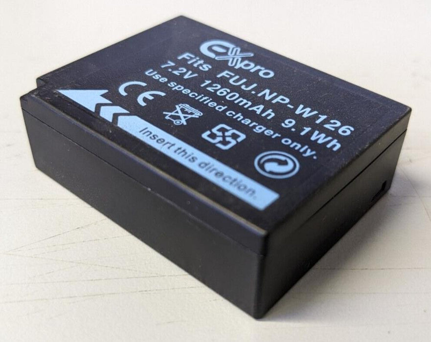 Replacement NP-W126 Battery 1260mAh for Fuji NEW