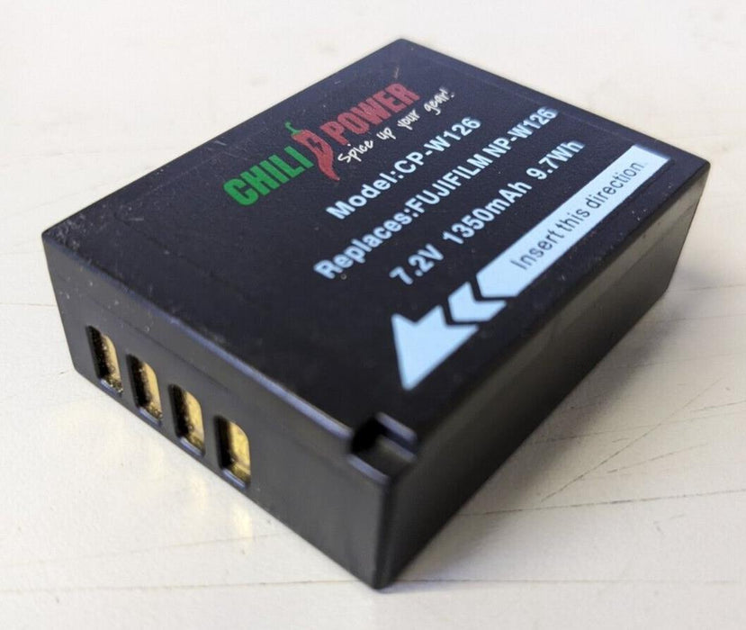 Replacement NP-W126 Battery 1350mAh for Fuji NEW