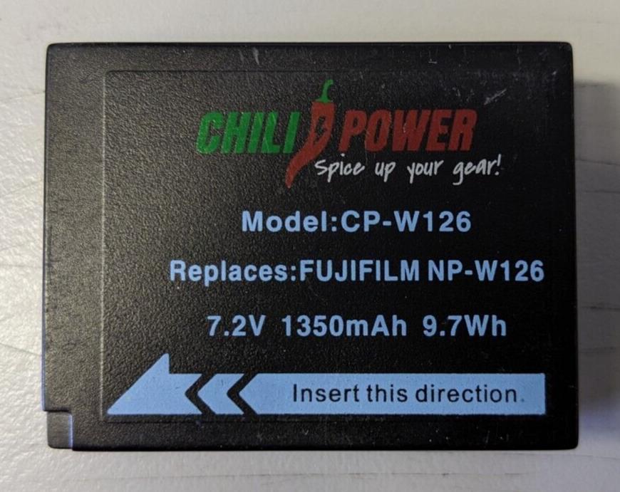 Replacement NP-W126 Battery 1350mAh for Fuji NEW