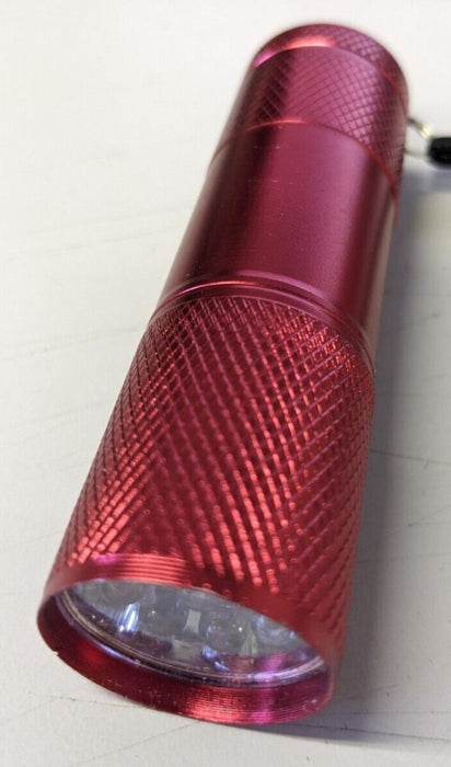 Mini Aluminium Torch Battery Operated Flashlight  X-Pression RED