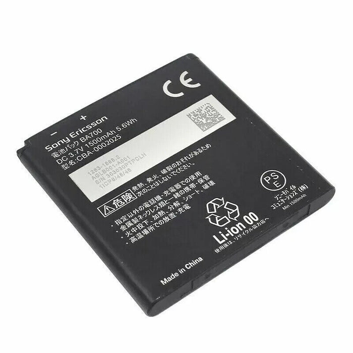 Geniune Sony BA700 Battery 1500mAh Black