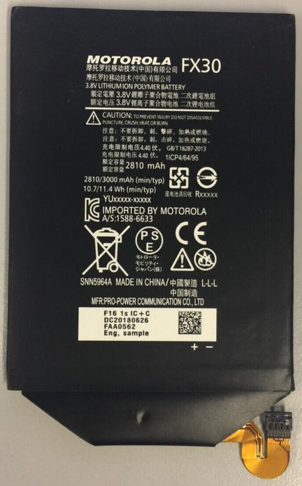 Genuine MOTOROLA  FX30 Battery 2810mAh