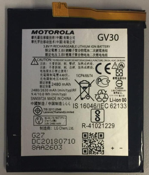 Genuine Motorola GV30 Battery NEW 2480mAh