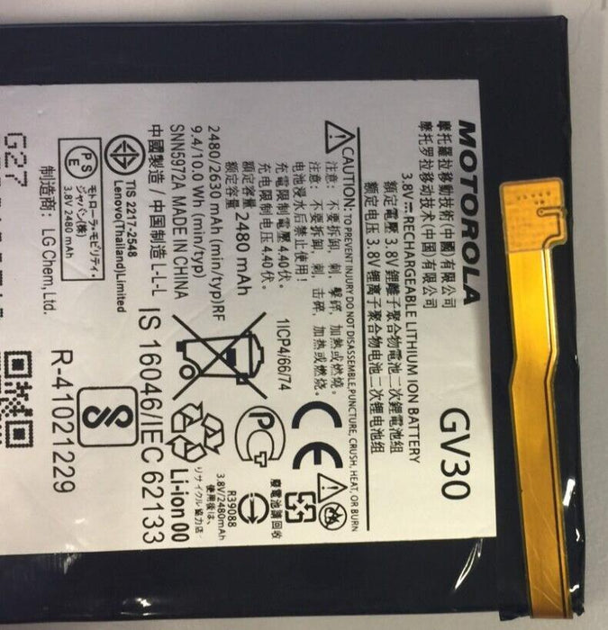 Genuine Motorola GV30 Battery NEW 2480mAh