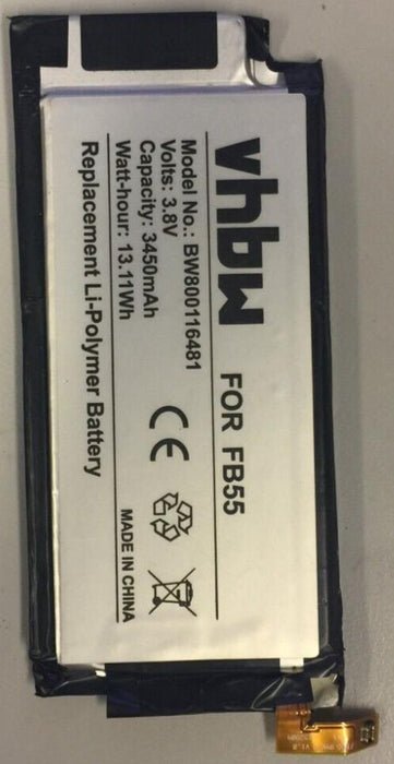 Battery Replacement for Motorola FB55 Battery 3450mAh NEW
