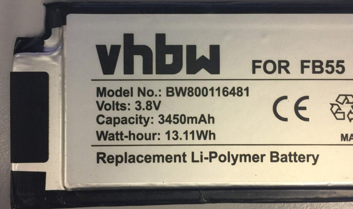 Battery Replacement for Motorola FB55 Battery 3450mAh NEW