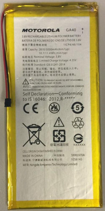 Genuine Motorola GA40 Battery 3000mAh NEW