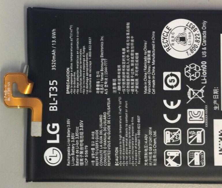 GENUINE USED ORIGINAL LG BATTERY BL-T35