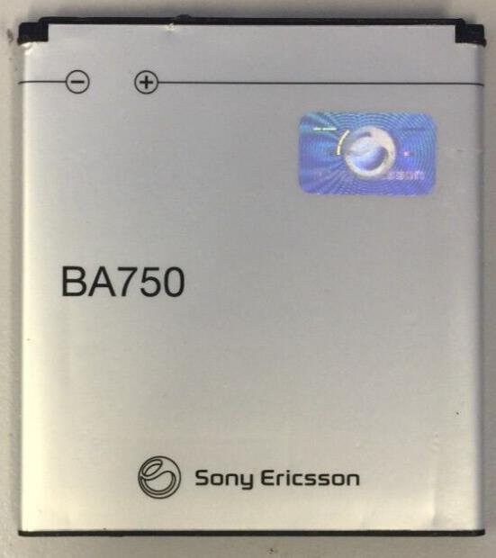 GENUINE SONY ERICSSON BA-750 Battery  USED