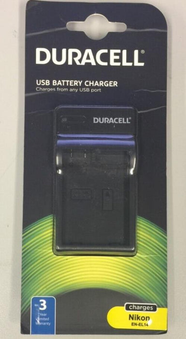 Duracell USB Battery Charger for Nikon EN-EL14