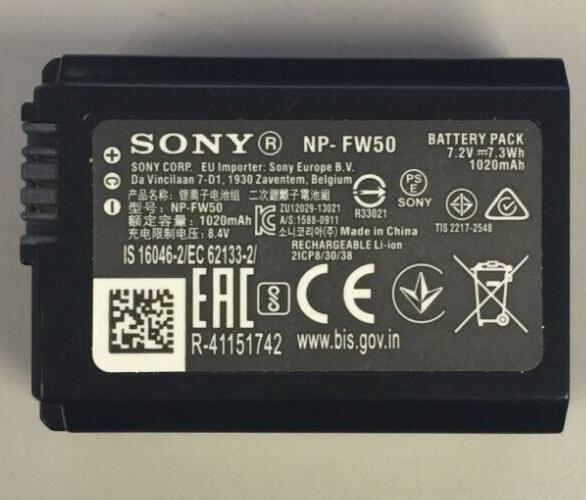 SONY NP-FW50 Digital Camera Battery NEW