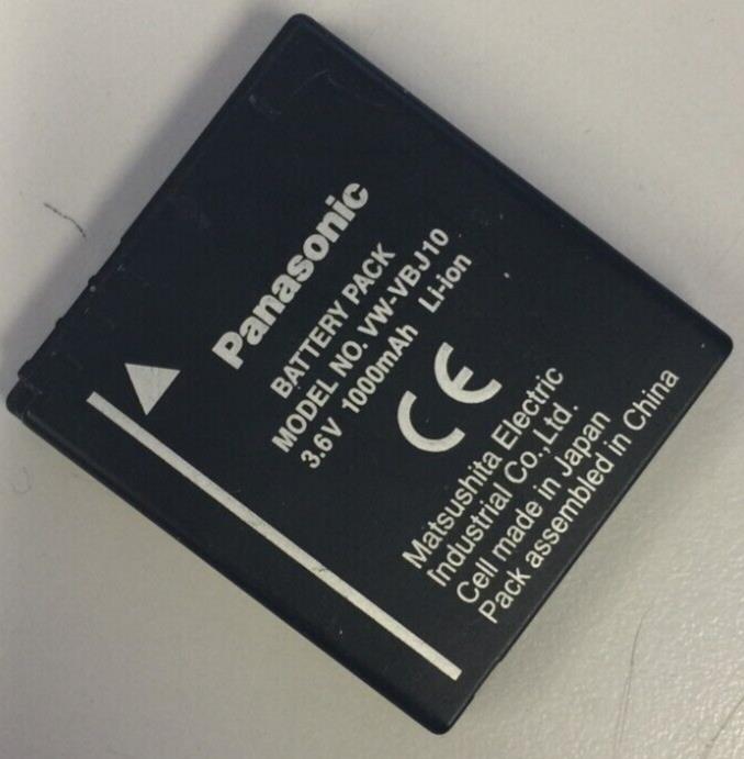 Genuine Original Panasonic DMW-BCH7E DMW-BCH7PP Battery USED
