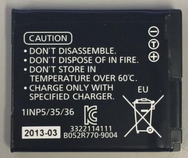 Genuine Original Panasonic DMW-BCH7E DMW-BCH7PP Battery USED