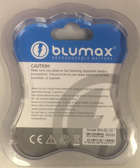 Blumax EN-EL10 Replacement battery 650mAh