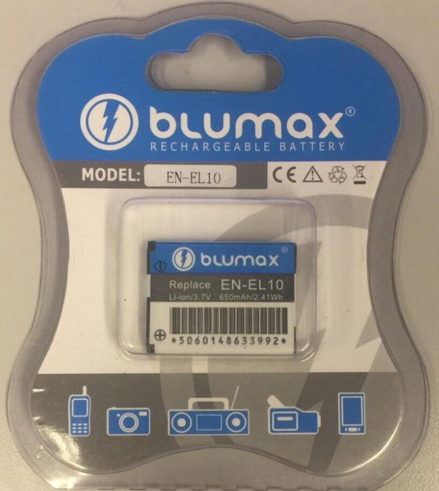 Blumax EN-EL10 Replacement battery 650mAh