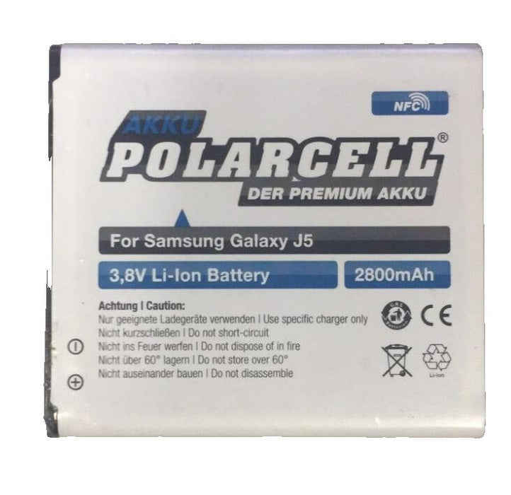 Polarcell Battery for Samsung Galaxy J5