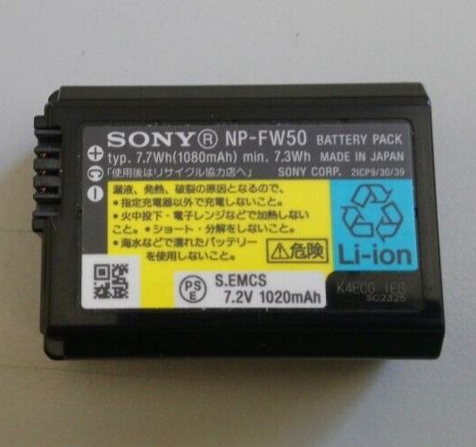 New Replacement Battery For SONY NP-FW50 Digital Camera