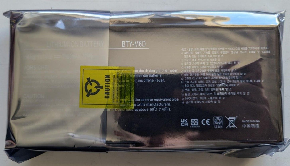 11.1V BTY-M6D 7800mAh Battery For MSI GT60 GT70 GT780 GX660 GX680 GT660 GT680