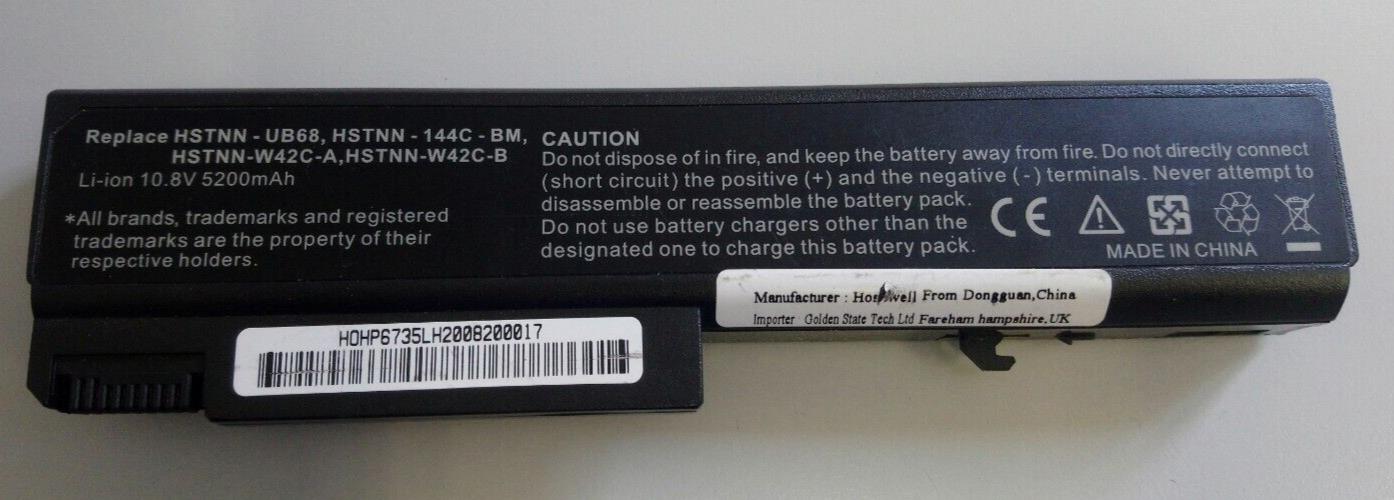 Battery For HP ProBook 6550b 6540b 6930p (5200mAh)