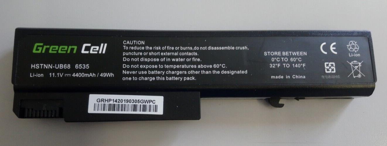 New Green Cell Battery For HP ProBook 6550b 6540b 6930p (4400mAh)