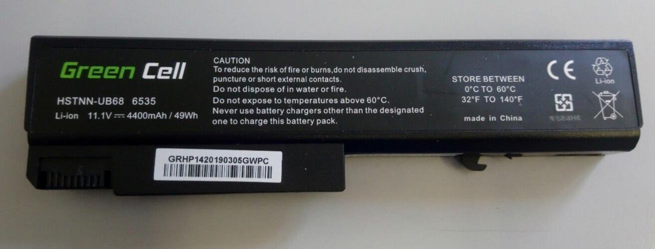 New Green Cell Battery For HP ProBook 6550b 6540b 6930p (4400mAh)