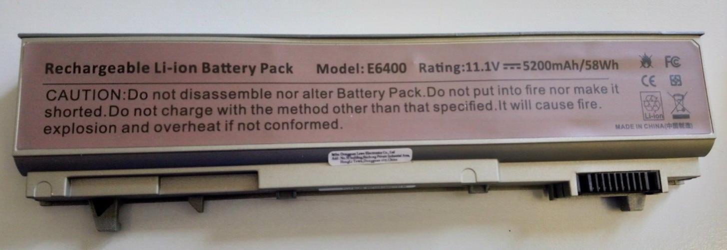 New Battery for Dell Latitude E6400 XFR E6410 ATG E6500 E6510 0GU715 0H1391