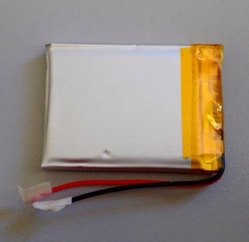 3.7v Lithium Polymer Battery Cell 503040 (600mAh)