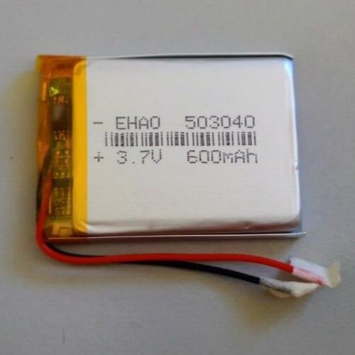 3.7v Lithium Polymer Battery Cell 503040 (600mAh)