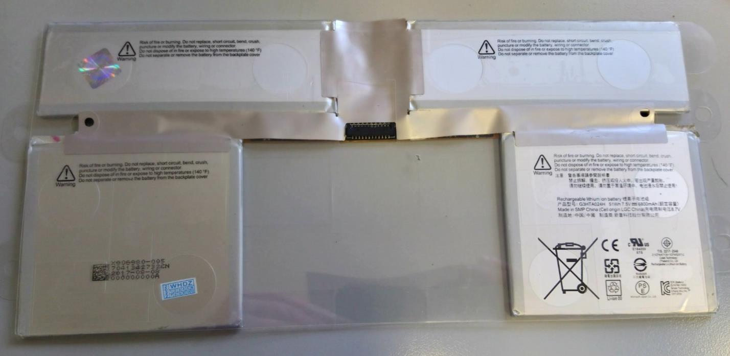 G3HTA024H Replacement Battery for Microsoft Surface Book GEN1 2 13.5 Inch