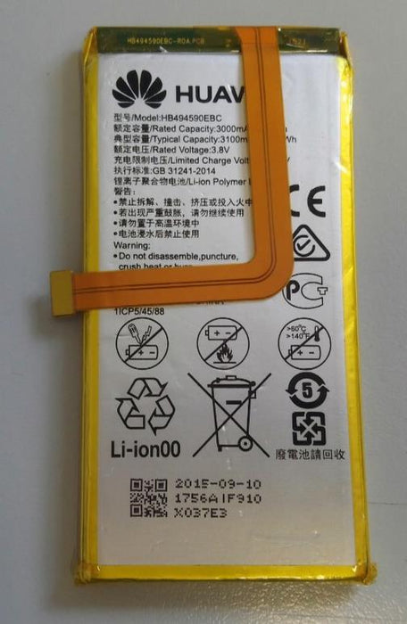 Used Battery For Huawei Honor 7 HB494590EBC - 3000mAh