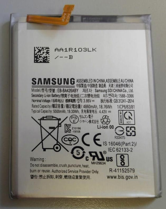 Replacement Battery For Samsung Galaxy A42 5G A426 Battery 4860mAh EB-BA426ABY
