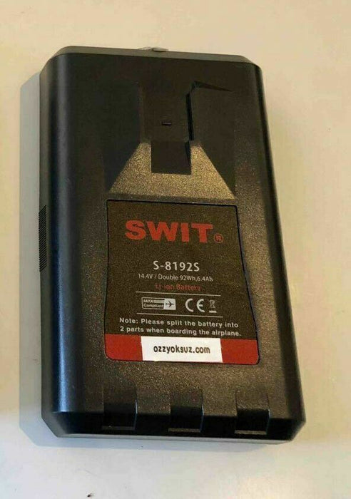SWIT REPLACEMENT BATTERY S-8192S PART A 7.2V 92WH NEW