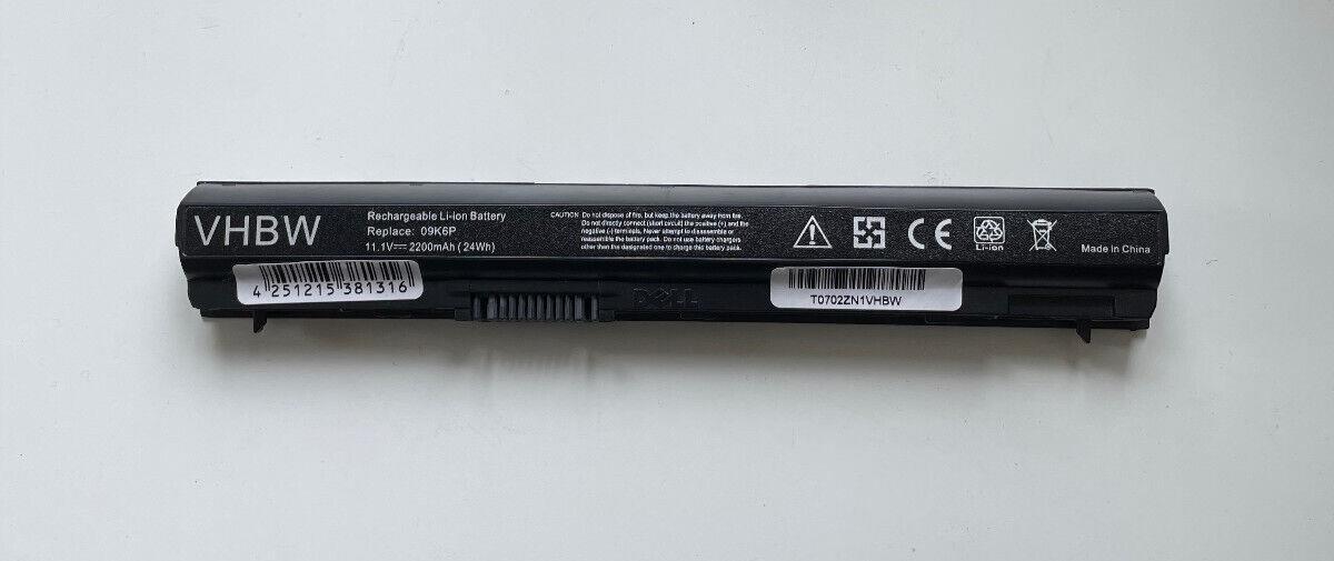 VHBW for Dell Latitude E5220 2200 MAH 11.1V P/N 09K6P Black