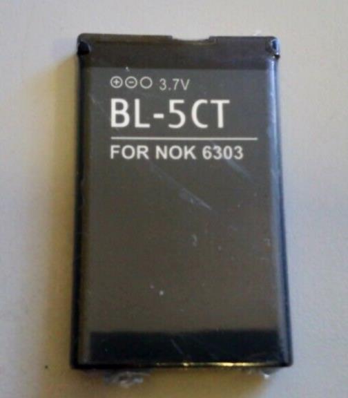 NOKIA 3720 Classic - 6303i - C5 Battery (BL-5CT 1050mAh)